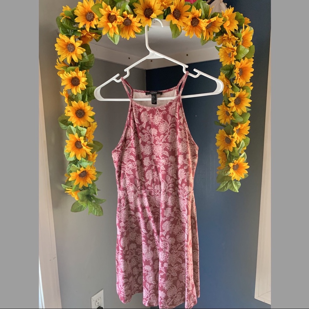 Floral skater dress
